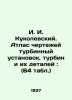 I. I. Kukolevsky. Atlas of drawings of turbine plants, turbines and their parts. 