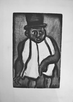 Réincarnations du Père Ubu. Bon candidat Boudoubadabou.. ROUAULT Georges
