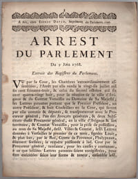 Du 9 juin 1768