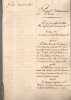 Dossier concernant l'administration lors de la Restauration en 1815. VAUBLANC Vincent-Marie de