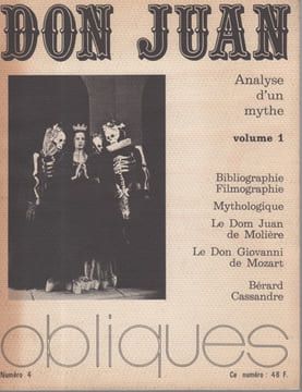 DON JUAN Analyse d'un mythe. DON JUAN