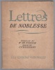Lettres de noblesse. CURNONSKY