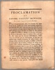 Proclamation du Conseil Exécutif Provisoire. 