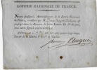 Loterie Nationale de France. 