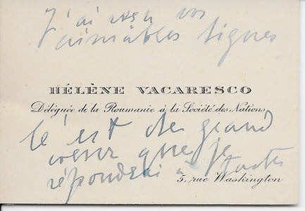 VACARESCO Hélène