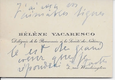 VACARESCO Hélène