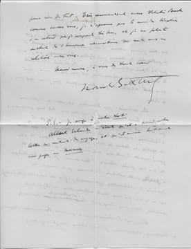 Lettres autographes signées. BATILLIAT Marcel