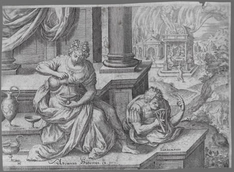 La Tempérance. Temperantia. COLLAERT Hans