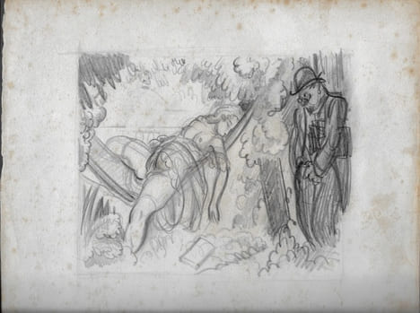 Dessin érotique. BOFA Gus