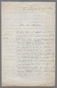 Autographe de Edmond BIRÉ