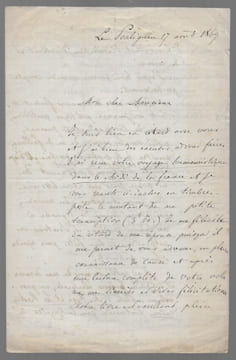 Autographe de Edmond BIRÉ. BIRÉ Edmond