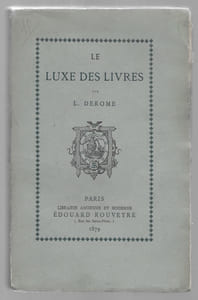 Le luxe des livres