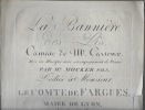 La Bannière des Lis. MOCKER fils