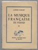 La musique française de piano. CORTOT Alfred