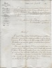 Lettre  signée. Jean-François Frédéric de PLAN, marquis de Sièyes de Veynes