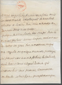 Lettre autographe signée