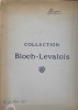 Collection Bloch-Levalois. 