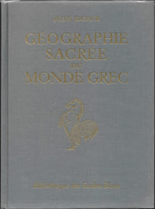 Géographie sacrée du monde grec.