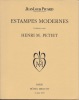 Estampes modernes Henri M. PETIET. Huitième vente. 16 juin 1995.. Henri M. PETIET