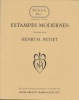 Estampes modernes Henri M. PETIET. Douzième vente. 10 juin 1997.. Henri M. PETIET