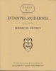Estampes modernes Henri M. PETIET. Quatorzième vente. 16 décembre 1997... Henri M. PETIET