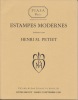Estampes modernes Henri M. PETIET. Seizièmee vente. 22 septembre 1998.. Henri M. PETIET