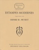 Estampes modernes Henri M. PETIET. Vingt-et-unième vente. 25 mai 2000.. Henri M. PETIET