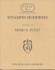 Estampes modernes Henri M. PETIET. Vingt-sixième vente. 12 décembre 2002.. Henri M. PETIET