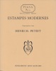 Estampes modernes Henri M. PETIET. Vingt-septième vente. 12 juin 2003.. Henri M. PETIET