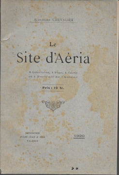 Le site d'Aéria. CHEVALIER Alexandre