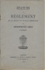 Statuts et règlement de la dévote et royale compagnie des Pénitents gris d'Avignon.. Pénitents gris d'Avignon