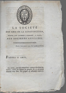 La Société des Amis de la Constitution