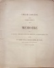 Mémoire pour M. Bocher, administrateur des biens de la maison d'Orléans contre un arrêt de la Cour d'Appel de Paris en date du 18 mars 1852. Mémoire ...