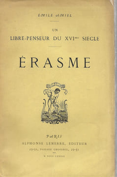 Érasme. AMIEL Émile