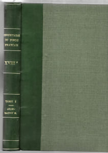 Inventaire du fonds français - Graveurs du XVIIIè siècle.