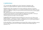 Lettres de Gagerie et de Premier Incant. Carpentras
