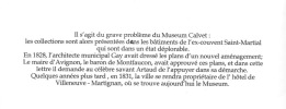 Lettre autographe signée adressée à Monsieur Artaud à Lyon.. MONTFAUCON Baron de