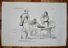 La visite de l'usurier. FORAIN Jean-Louis