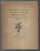 Essai d'un catalogue des eaux-fortes de Bernard Naudin. PONCETTON François