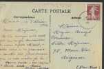 Carte postale autographe signée . MISTRAL Marie