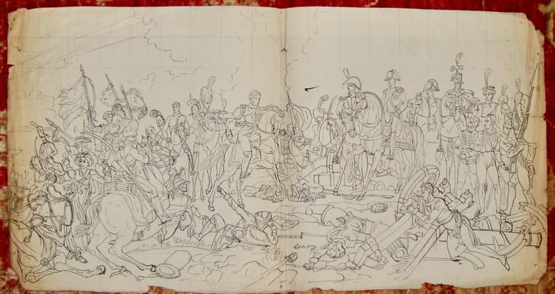 La bataille d'Austerlitz. G&Eacute;RARD Fran&ccedil;ois