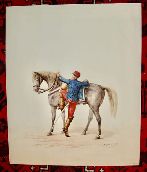 Chasseur &agrave; cheval. 