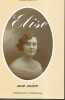 Élise ma mère. LOUTY Pierre