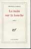 La main sur la bouche. SANDRAU Th&eacute;r&egrave;se