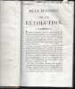 De la R&eacute;volution europ&eacute;enne. BONNIN Charles Jean-Baptiste
