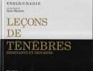 Le&ccedil;ons de t&eacute;n&egrave;bres. R&eacute;sistants et d&eacute;port&eacute;s.. MANSON Jean