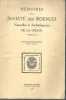 M&eacute;moires de la Soci&eacute;t&eacute; des Sciences Naturelles et Arch&eacute;ologiques de la Creuse. 