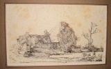 Le paysage au dessinateur. Rembrandt