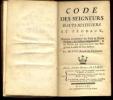 Code des seigneurs Hauts-justiciers & féodaux. 