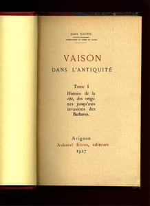 Vaison dans l'antiquité